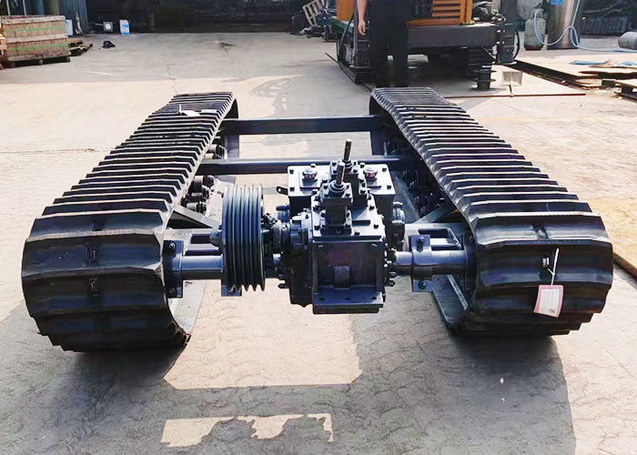 Drilling Rig Machine Crawler Track Structure Diesel Engine Large Power