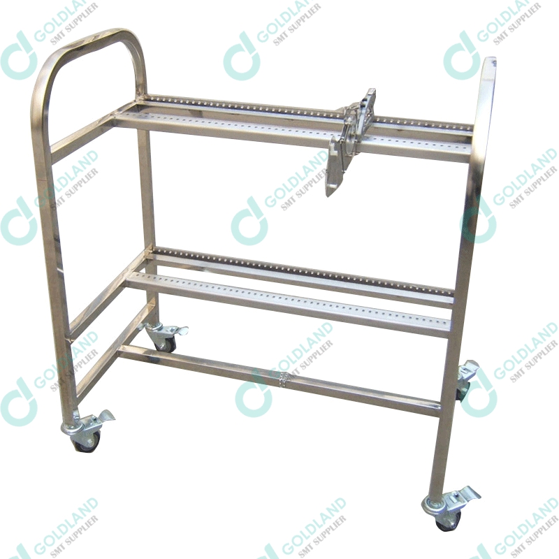 PCB Production Line Suzuki Storing And Placing SMT Feeder Trolley