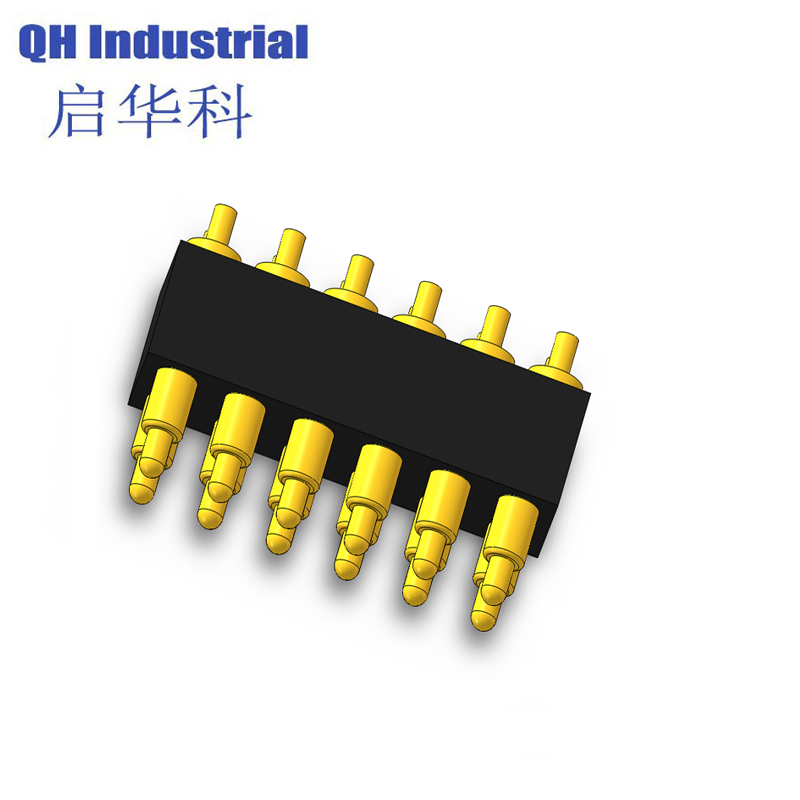 12Pin Canada Game Player Connector  Magnetic spring loaded pin Connector spring loaded pin Magnetic Connector