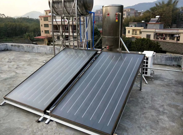 Energy Saving Split Solar Water Heater SP-150-500L With Declining Roof Bracket