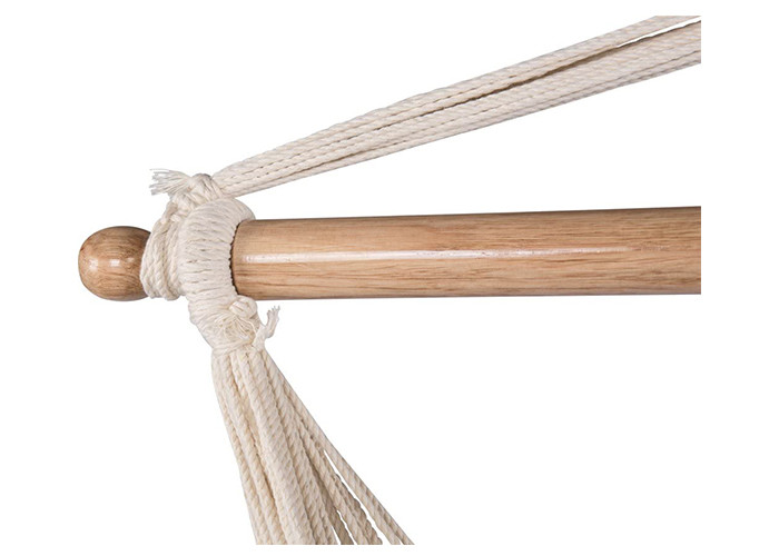 Nontoxic Hanging Hammock Chair Indoor With Polyester Cotton Rope Material