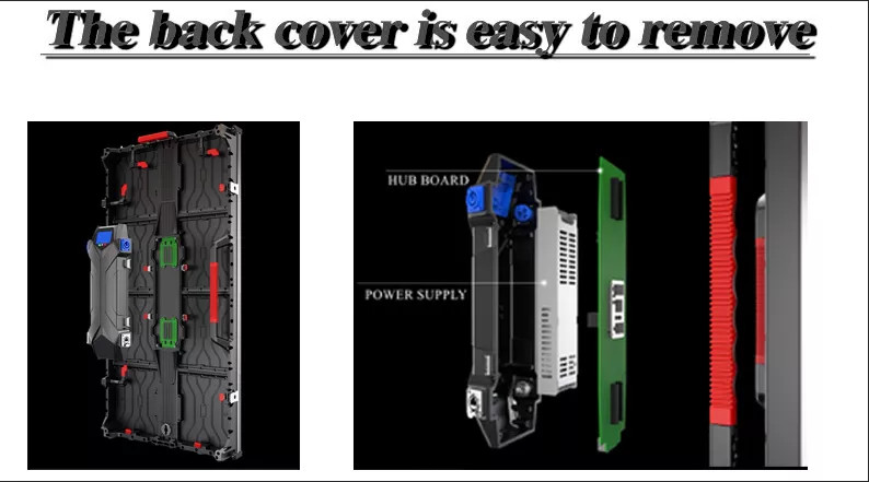 P2.6 P3.91 P4.81 Background HD Led Display Rental For Stage Concert 3840hz