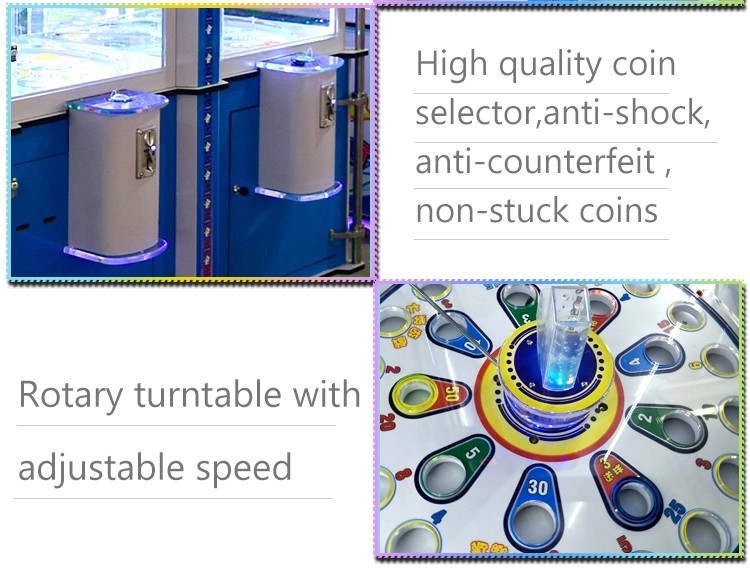 Magic Mega Bonus Arcade Lottery Ticket Machine / Indoor Park Redemption Game Machine