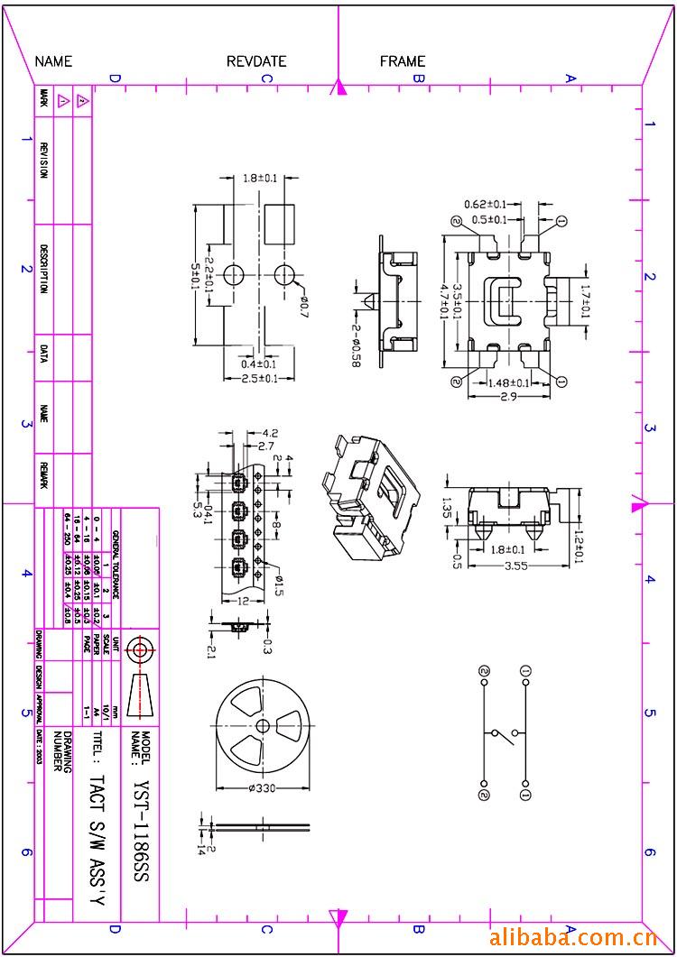 Smt Tact Switch