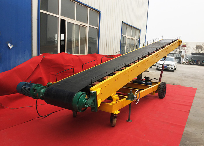 Lifting Height Adjustable Movable Belt Conveyor Portable