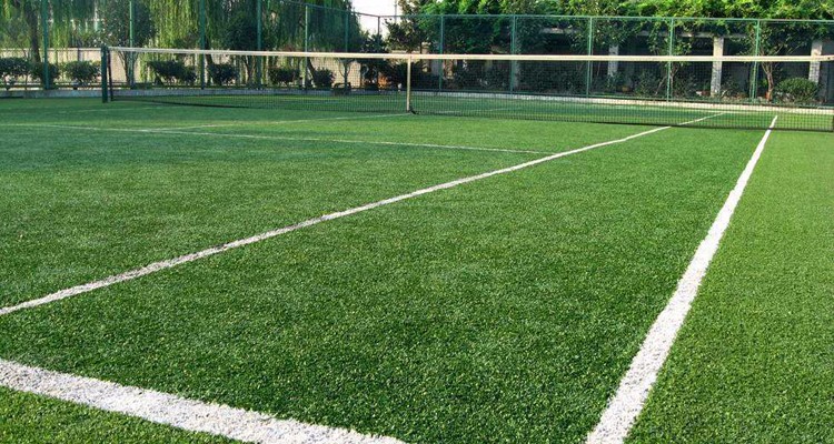 50mm Football Synthetic Grass / Field Playground Artificial Grass 12000dtex