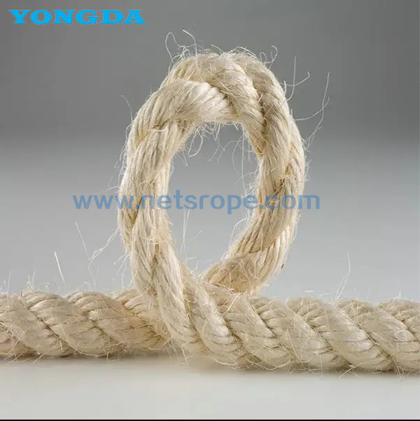 ISO1181-2004[E] 3 strand manila rope