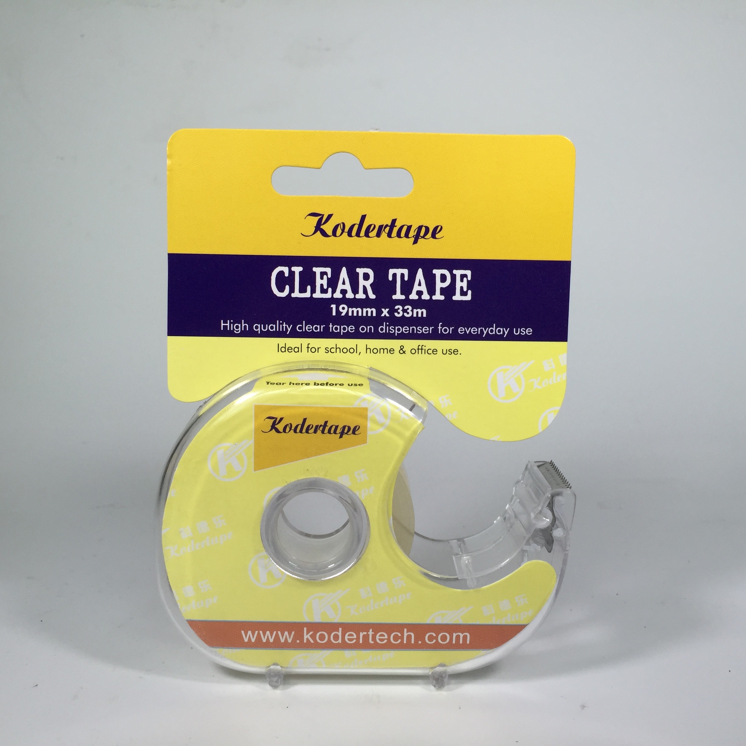 Office Stationery Bopp Packing Tape Set 35MIC - 50MIC Thickness With Tape Dispenser