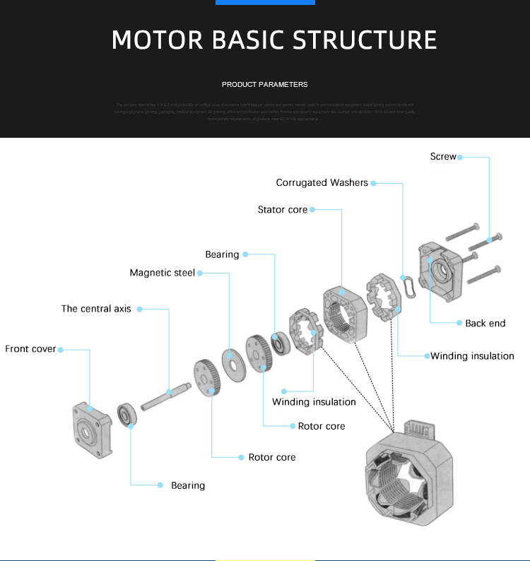 Faradyi Customized Micro Dc Stepper Motor Nema 35 For 3D Printer