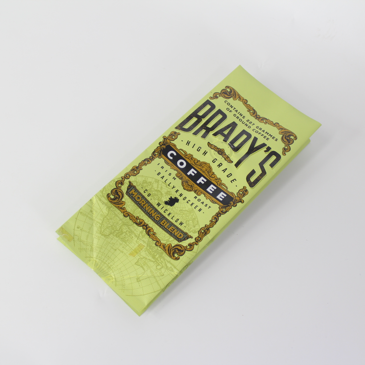 Glossy Printed Smell Proof Heat Seal Side Gusset Coffee Bag With Valve