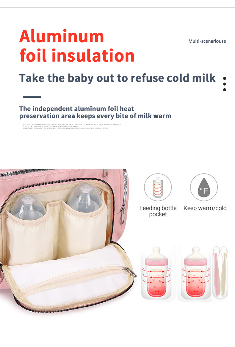 diaper bag mommy bag new fashion multifunctional large capacity baby bag