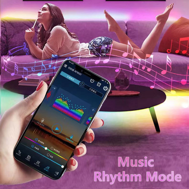 Mini USB 5V LED Strip Controller , Pixel LED Light Controller Bluetooth With RF Remote