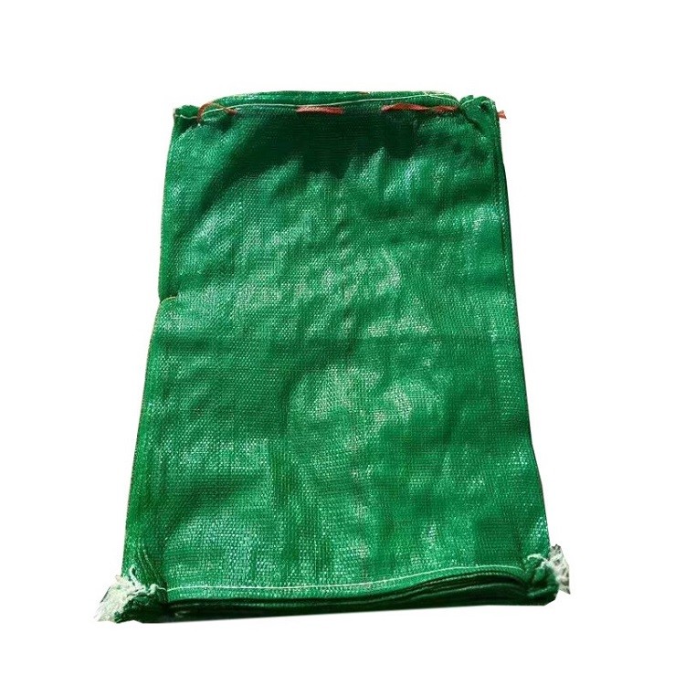 Anti UV Mesh Netting Bags For Vegetable Fruit Plastic PP Tubular Lemon Drawstring Sack