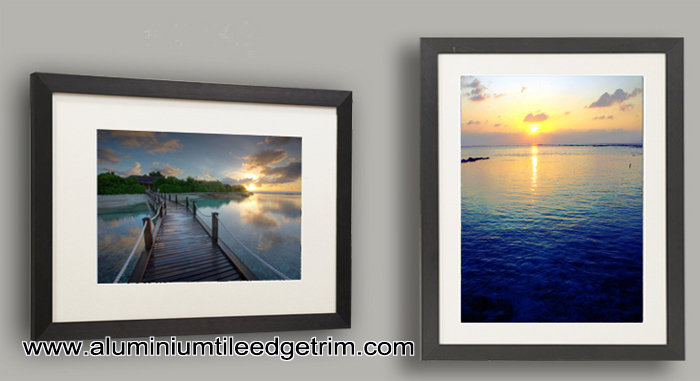 black metal picture frames