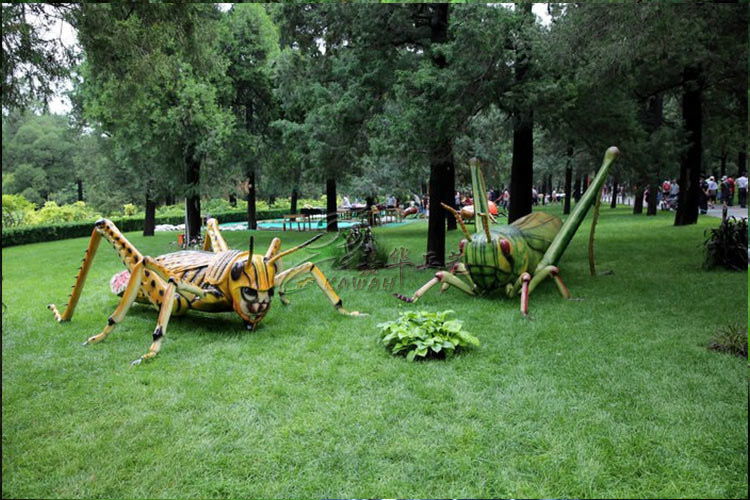 CE ISO Themepark Animatronic Insects Customized Steel Frame Structure​