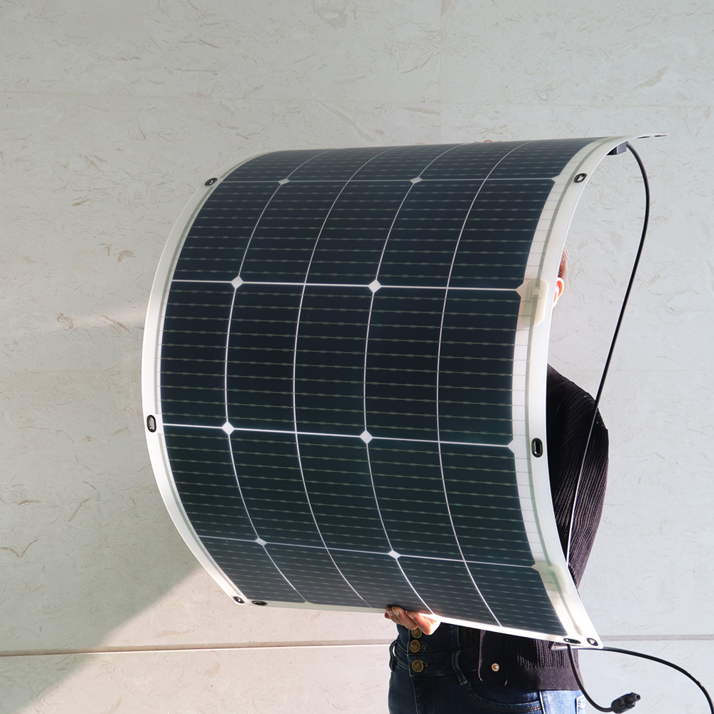 200W Flexible Monocrystalline Solar Panel 5.95A With High Solar Cell Efficiency