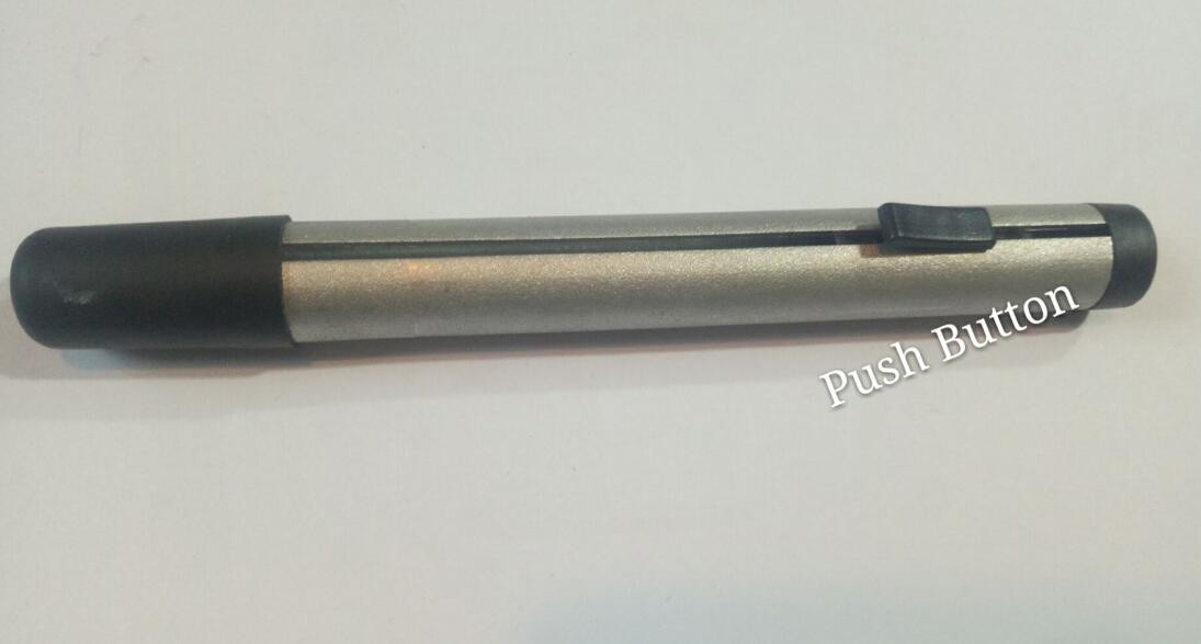 High Quality For Teaching Supplies Silver Color Push Styple Aluminum Chalk Holder