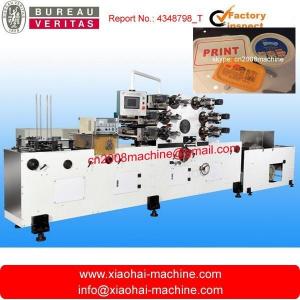 Buy cheap Automatic offset printing machine for plastic lid/cover/tray/plate product