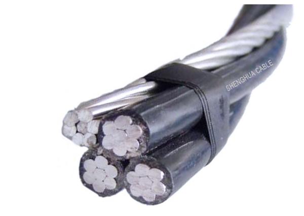 Quality Aerial Bundled XLPE Insulated Power Cable Quadruplex Wire Eco Friendly for sale