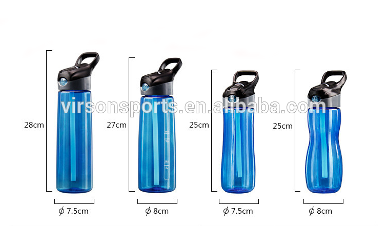 Ningbo Virson Custom cheap high quality 700ml Water bottle water .outdoor bottle