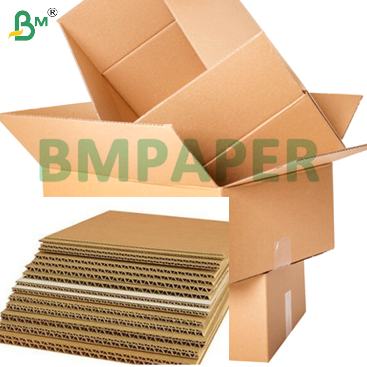 1mm Corrugated Structure Colour Anti-Deformation Corrugated Paper For Handicrafts & DIY Logistics & Shipping