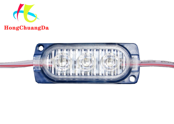 0.6W LED Lights Modules 240LM 60*23mm IP67 Waterproof For Truck Side Warning Light