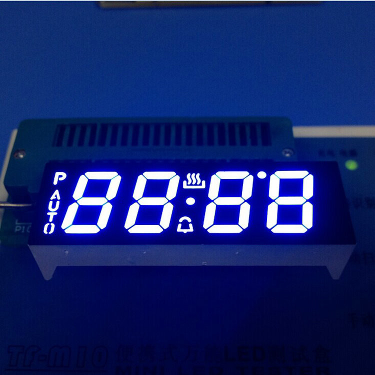635nm 10mm 100mcd led 7 segment display For Digital Oven Timer