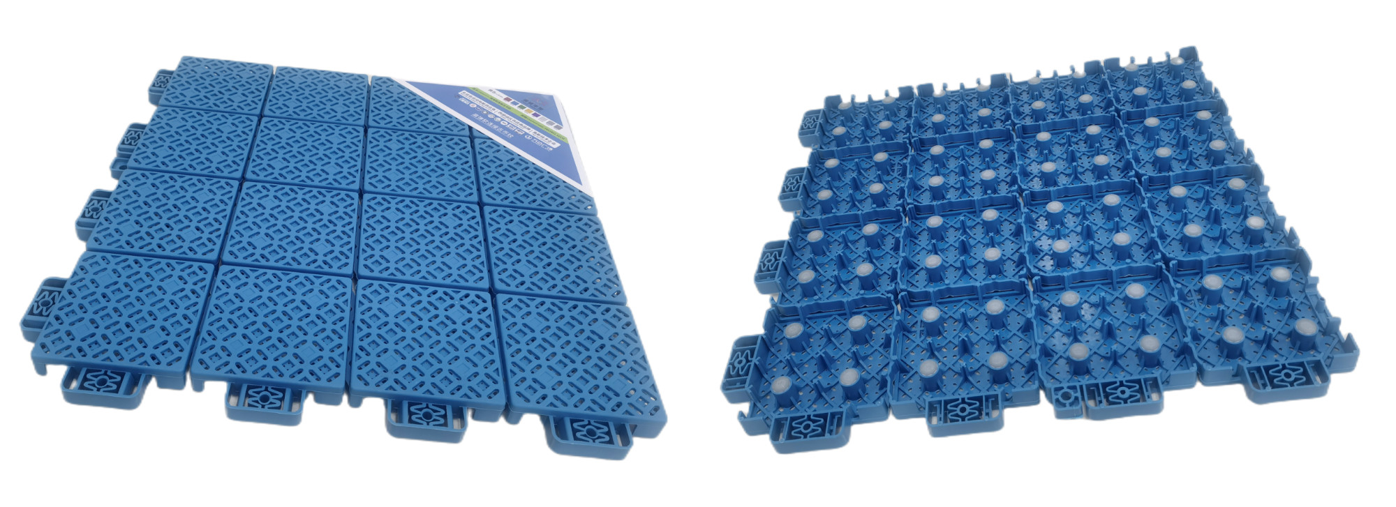 Synthetic Plastic Polypropylene Indoor Court Tiles Outdoor PP Interlocking Tiles CE