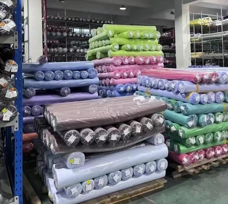 98% Organic Cotton Shirt Fabric 2% Spandex Gentle Summer 50sX50s 135GSM Baby Clothes Dress
