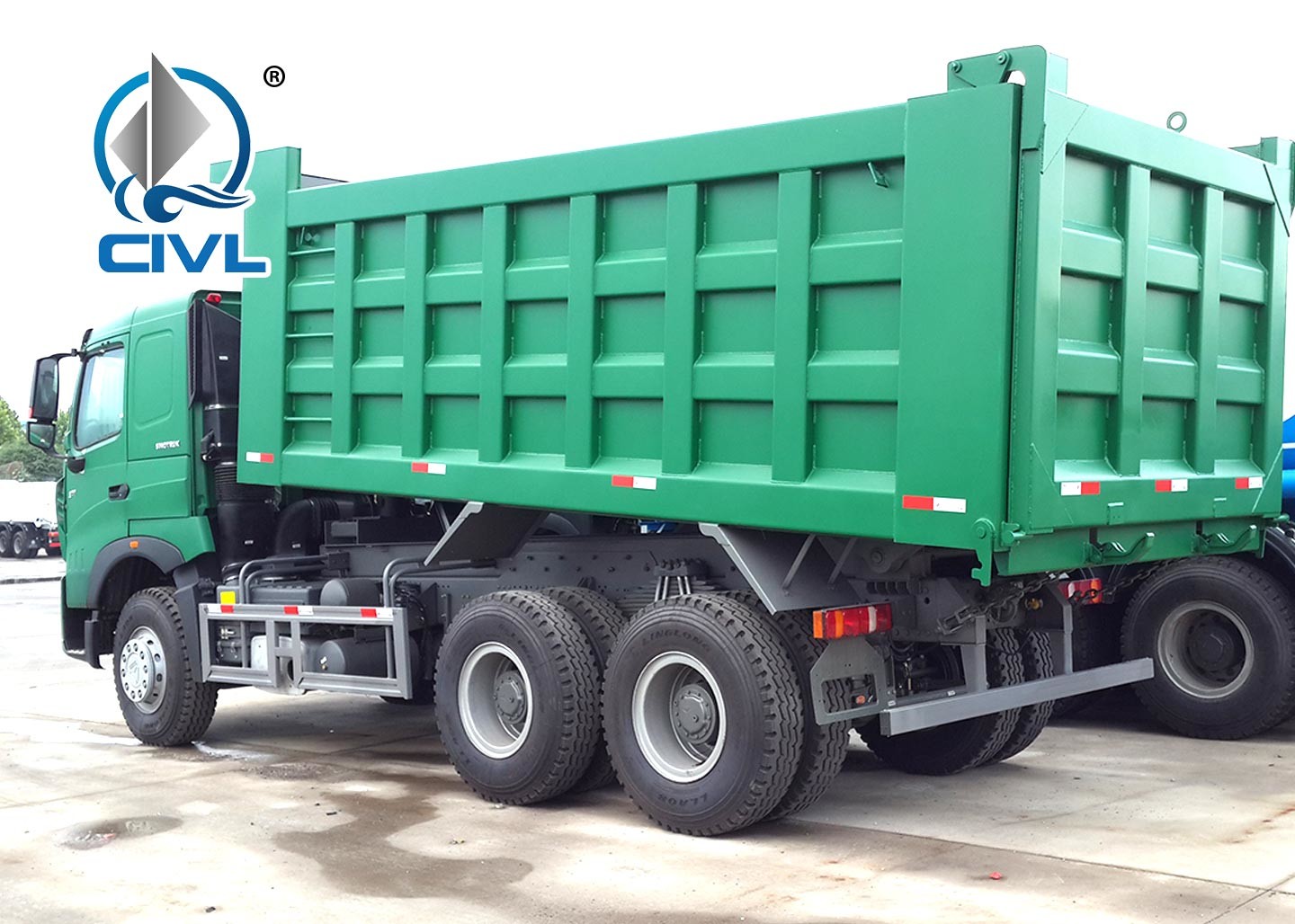 sinotruk 6x4 Middle Lifting Dump Truck New Heavy Duty Commercial Trucks Custom THD HOWO Dump Truck