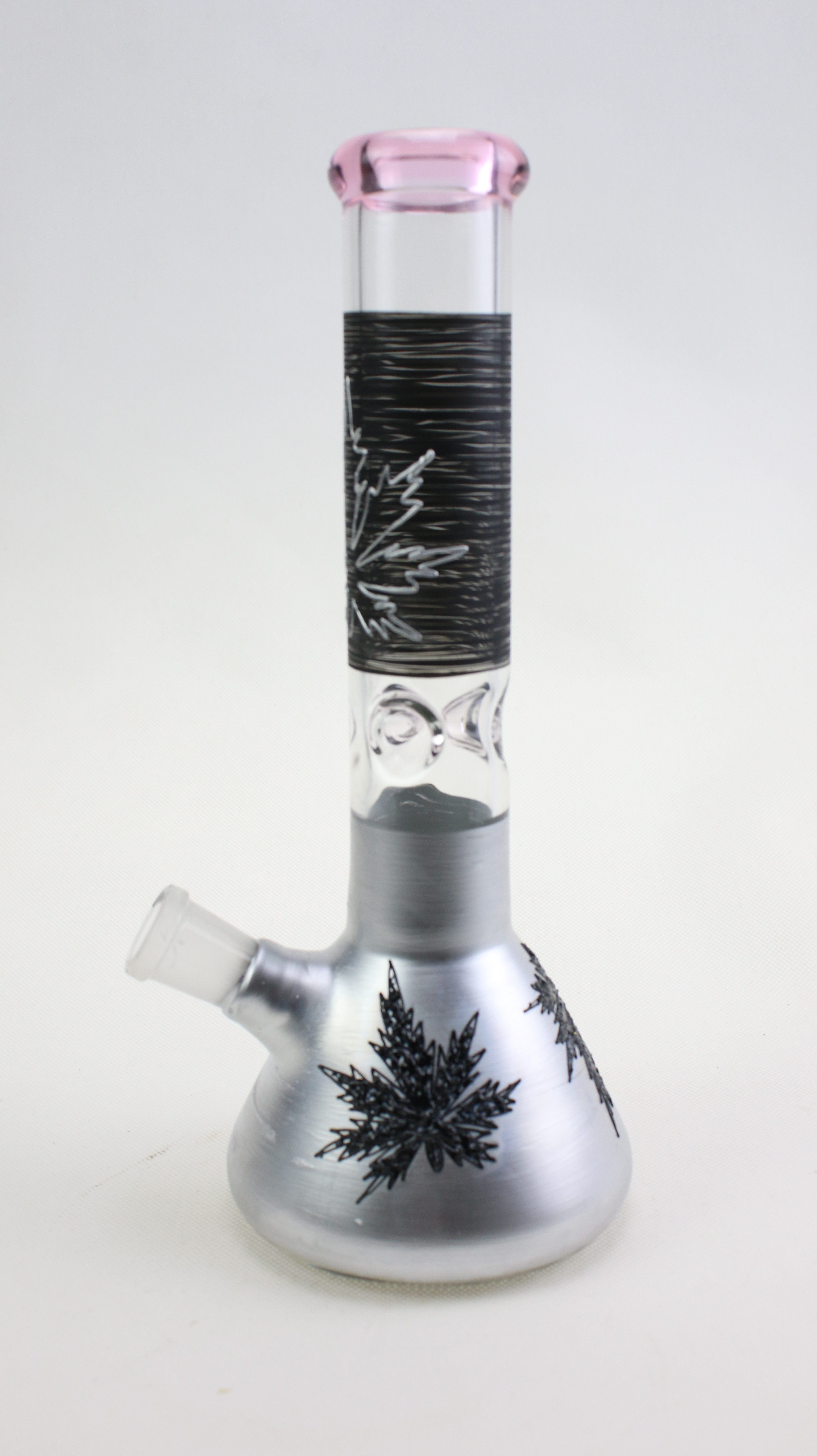 Design Oem Glass Water Pipes 11 Inches Glass Beaker Bongs