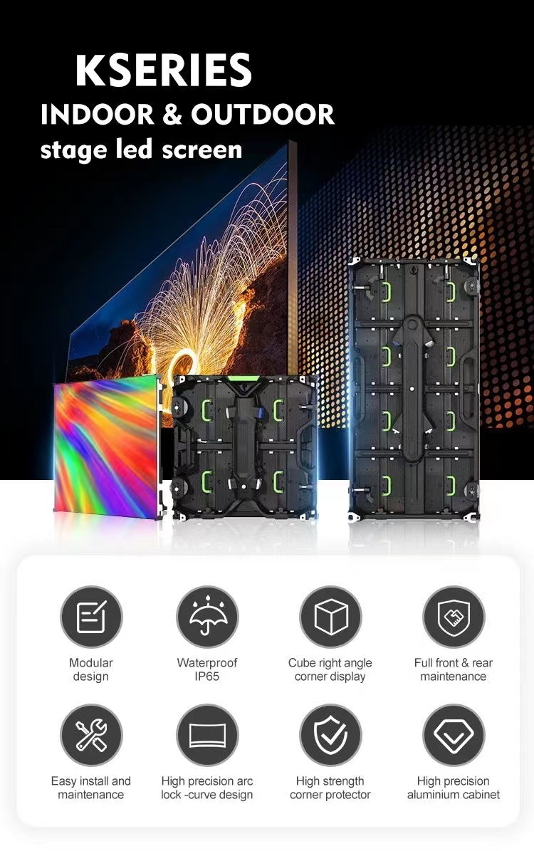 4500cd/M2 Brightness P3 P10 SMD LED Video Wall For Interior And Exterior Advertising