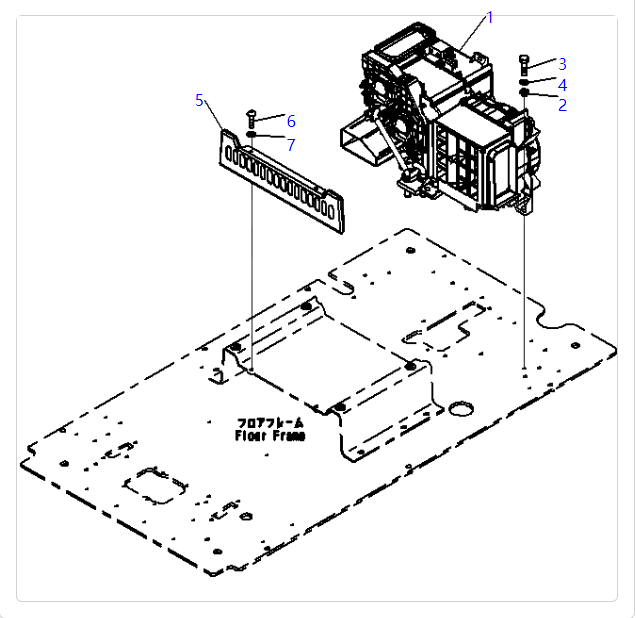 20Y-810-1211 20Y8101211 20Y8101212 Air Conditioner Assy For KOMATSU HB205 HB215 PC130