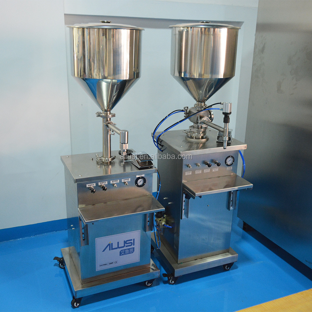 Semi Automatic Vertical Paste and Liquid Filling Machine
