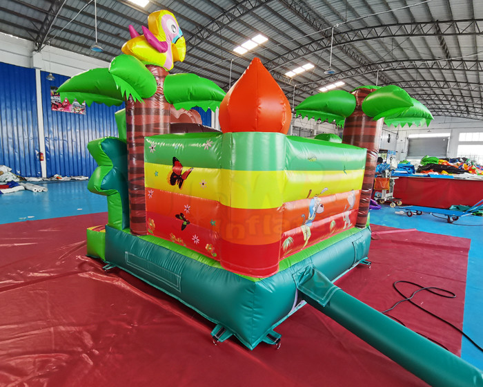 Monkey Inflatable Bouncer Slide Commercial Bounce House Combo