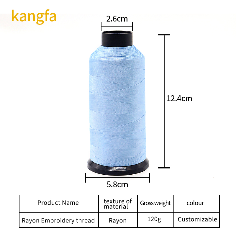 120d/2 Rayon Marathon Embroidery Thread for Hand Knitting and DIY Projects