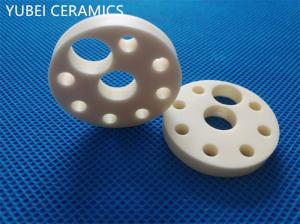 Buy cheap Locating Insulating Ceramics Discs 99% Al2O3 Alumina Ceramic Gasket product