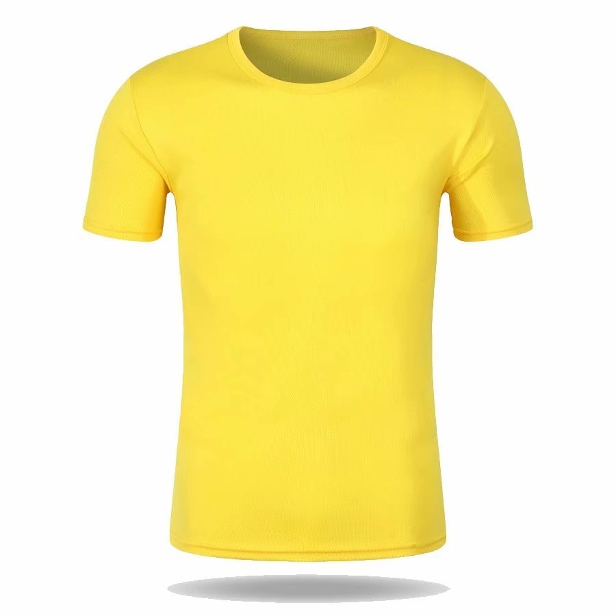 Polyester Basic Plain Men O Neck Blank T Shirts 140gram Sustainable