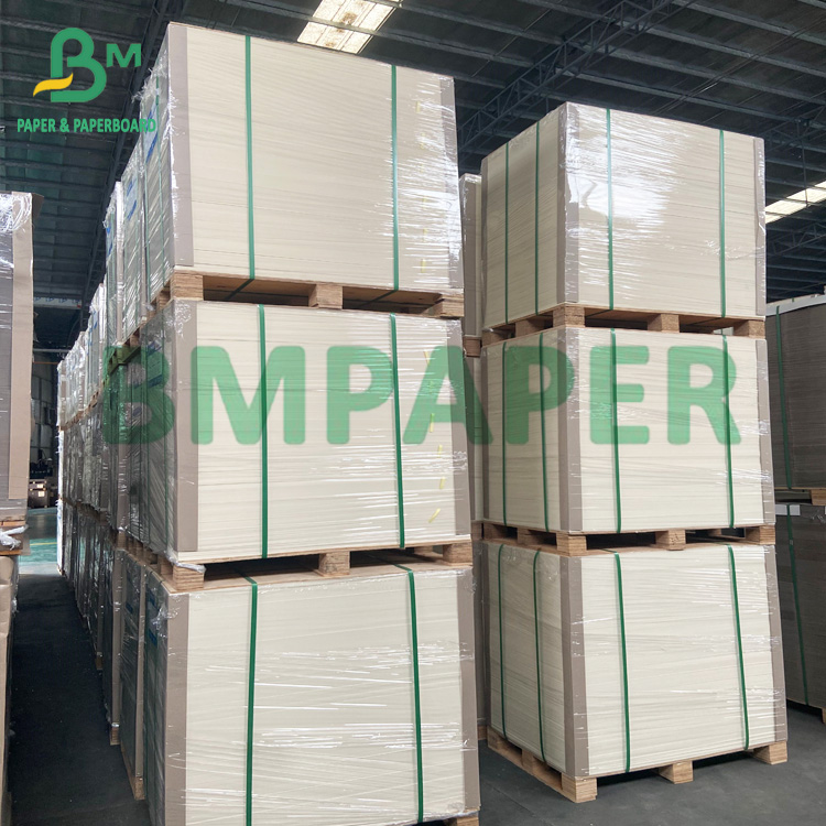 30 - 60gsm Machine Glazed MG Kraft Paper White Brown For Food Bags