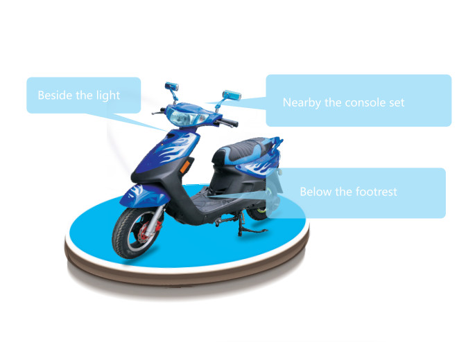 ACC / Oil Cut NB - IoT Electric Motorcycle GPS Tracker Support Multiple Alerts