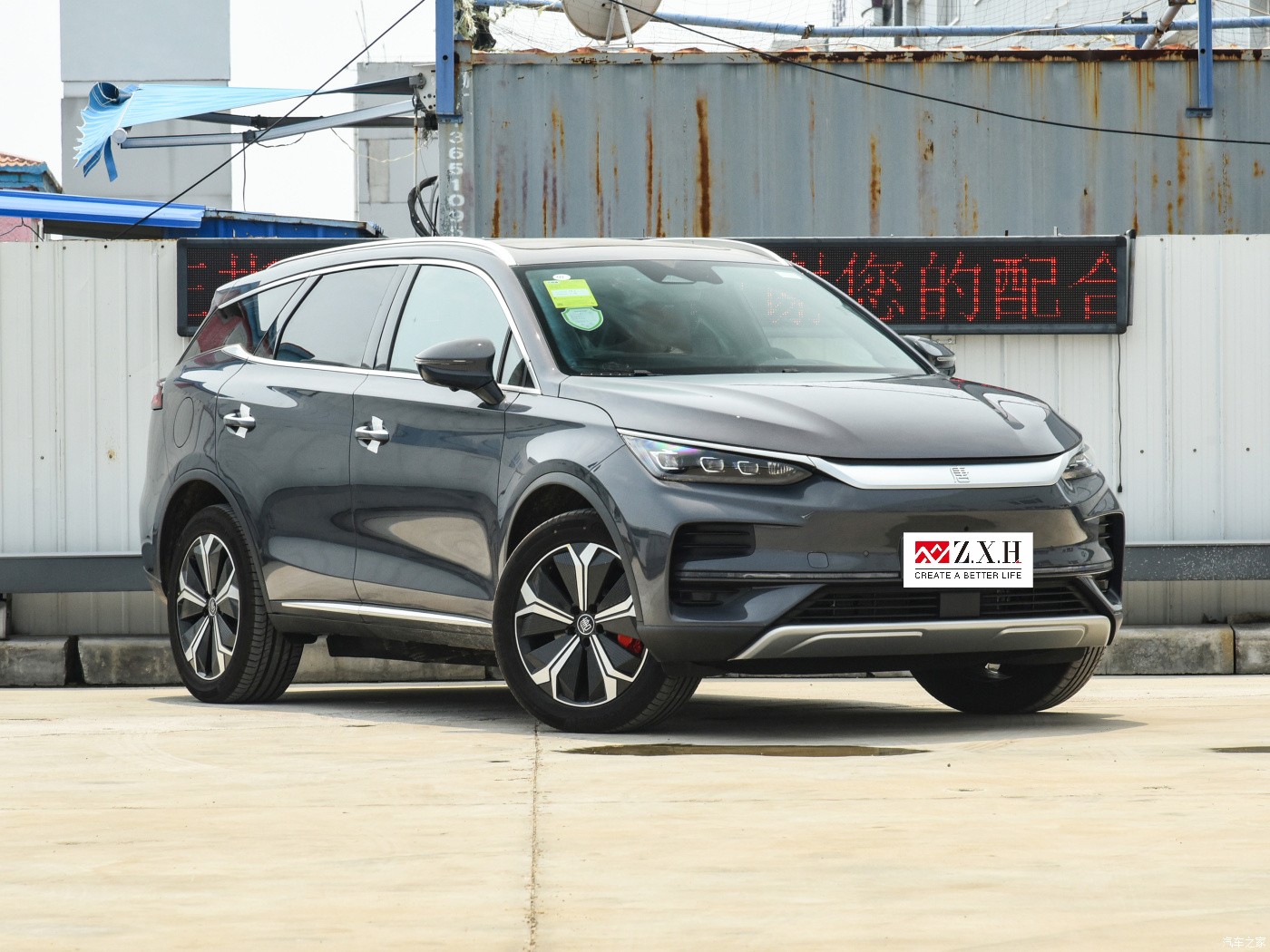 In Stock New Energy Vehicles BYD Tang Plus EV Car SUV Electric Car BYD Tang Plus EV Flagship 2022