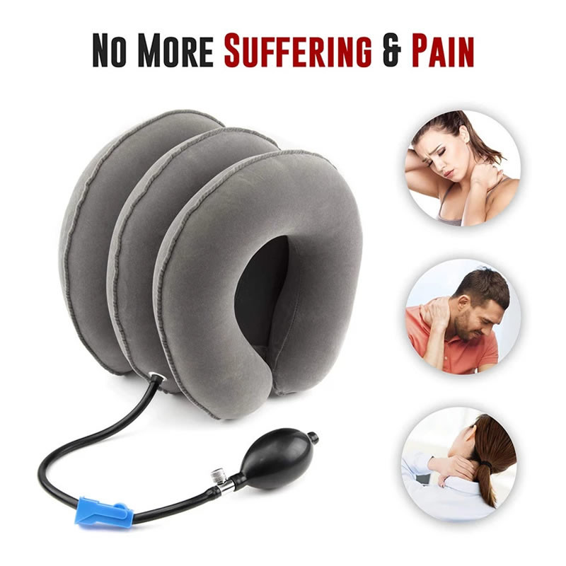 Inflatable cervical neck pillow adjustable neck collar cervical manufacturer