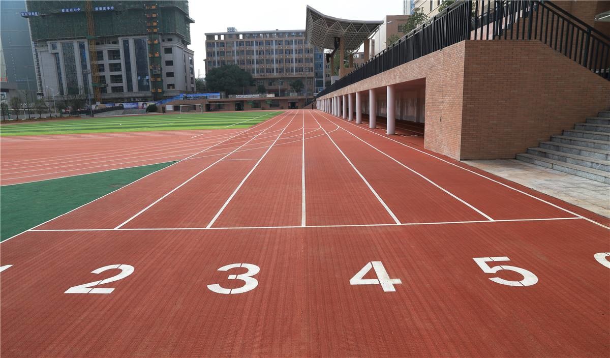 EPDM Prefabricated Running Track Carpet Athletics Running Track 13mm Thick