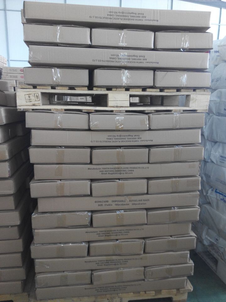 PE packing bag for Asbestos fibers, large size thicker LDPE asbestos remove bags, Large Asbestos Waste Removal Bags, pac