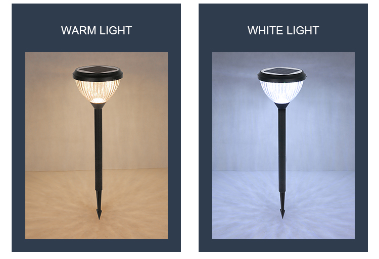 Durable Garden Solar Outdoor Lawn Lights Water Resistant 3000k 6000k