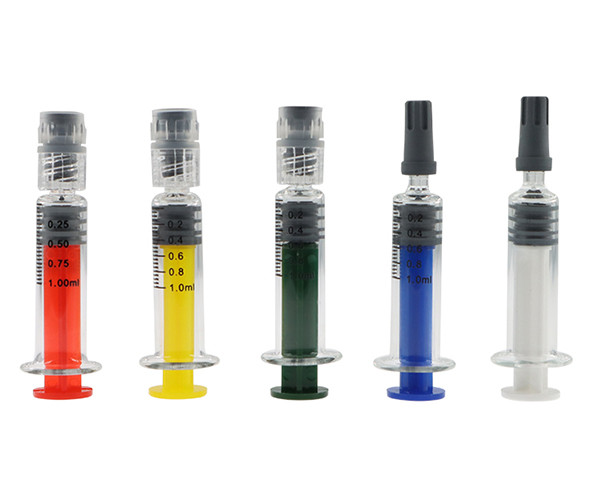 1ml Luer Lock Glass Syringe For Essential Oil Cosmetic Medical Syringes
