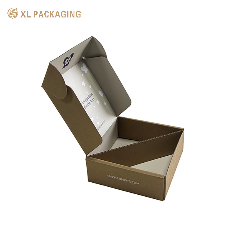 Wholesale Customized Printing Eco-Friendly Kraft Corrugated Paper Mailer Box With Paper Insert