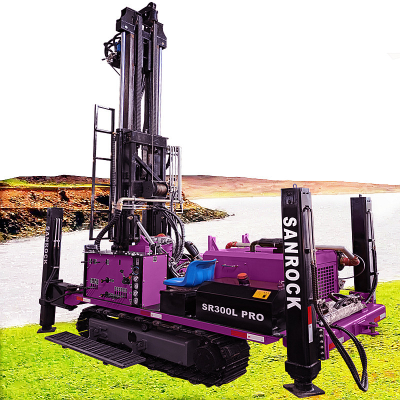 Deep Water Well Drilling Rig Hydraulic Borehole 400Meters Well Water Drilling Equipment