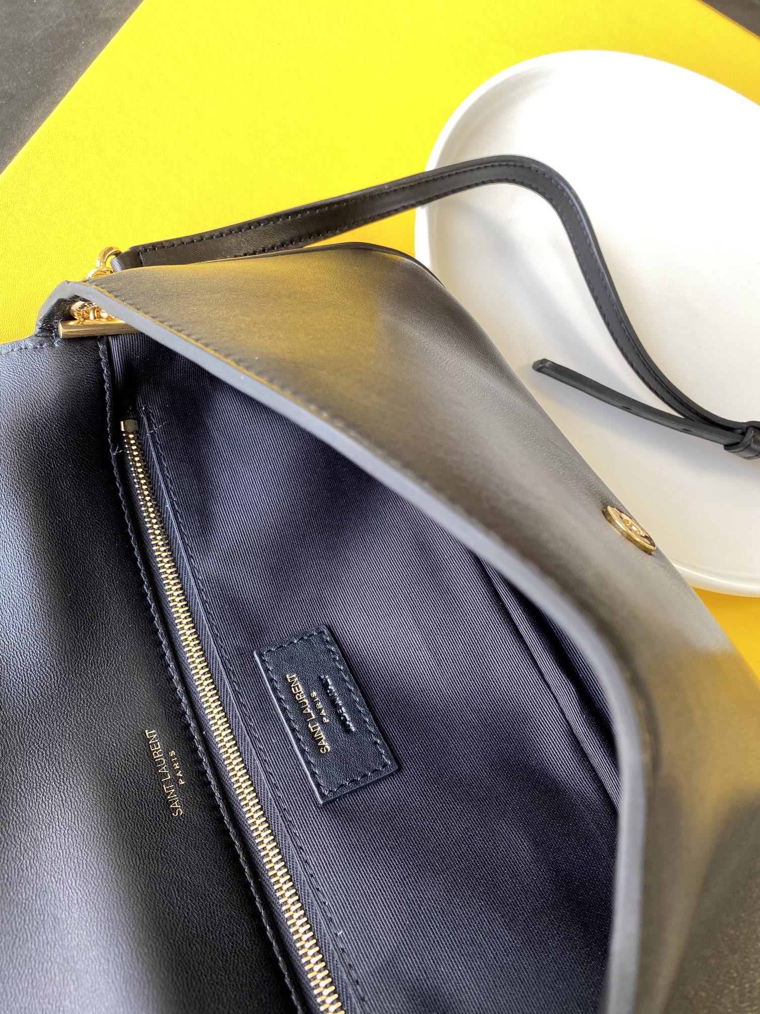 Adjustable Strap YSL Crossbody Purse Envelope Clutch OEM