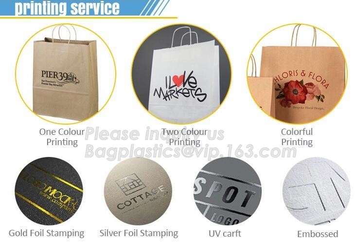 Printed Luxury Eco Retail Packaging Twisted Paper Handle Shopping Bag With Logo